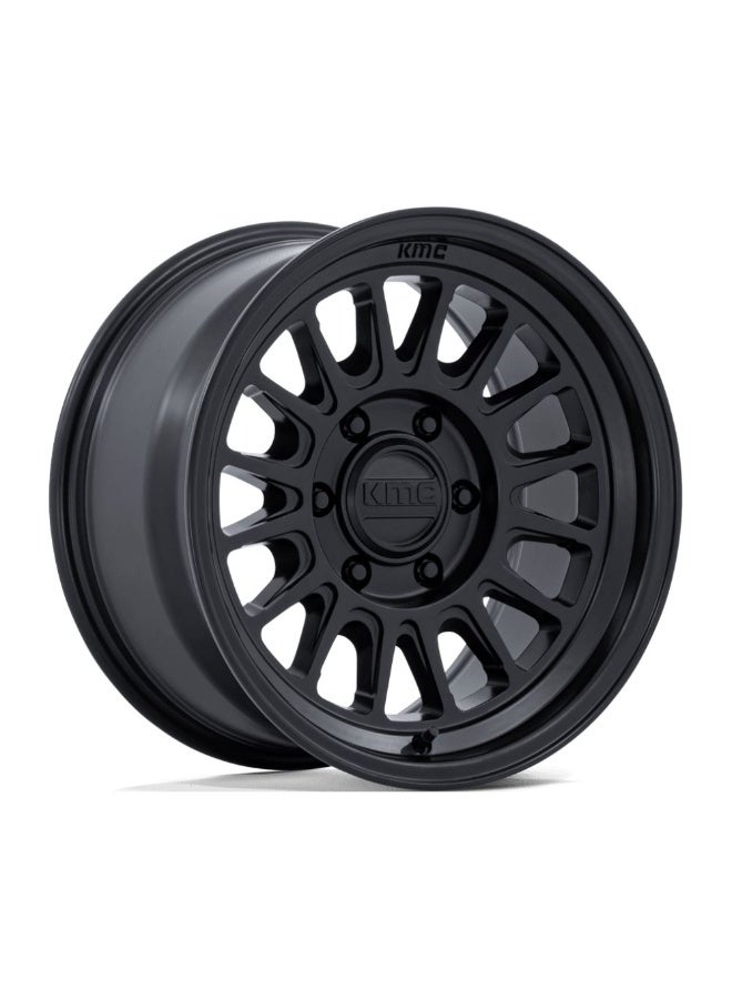 KMC KM733 IMPACT FFT 17X8.5 6X139.7 ET00 CB106.1 MATTE BLACK - Image 1