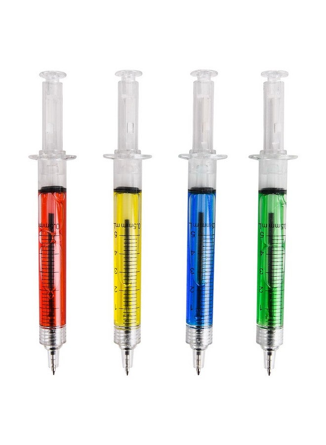 Bedwina Syringe Pens - (Bulk Pack of 24) Retractable Fun Multi Color Novelty Pen for Nurses, Nursing Student School Supplies, Birthdays, Stocking Stuffers and Toy Party Favor Gifts - Image 5
