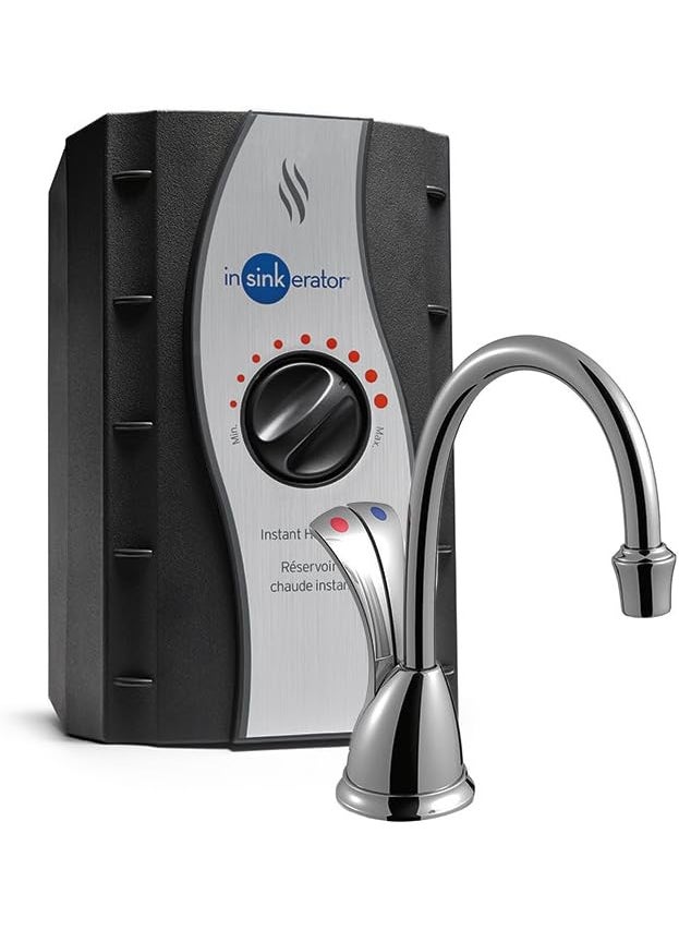 insinkerator InSinkErator Wave Instant Hot and Cold Water Dispenser System  Faucet  Tank Chrome HCWaveC  - Image 1