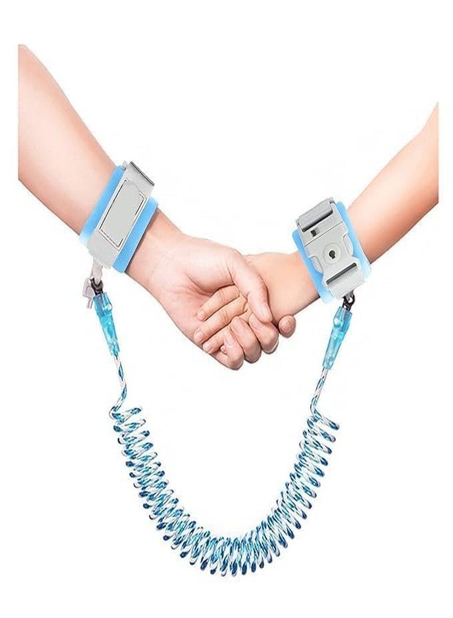 VARNH Toddler Safety Wrist Leash - Baby Anti-Lost Wrist Link with Key Lock, Reflective Night Rope & Soft Comfortable Design for Travel, Shopping & Parks (Multicolor-1pcs) - Image 1