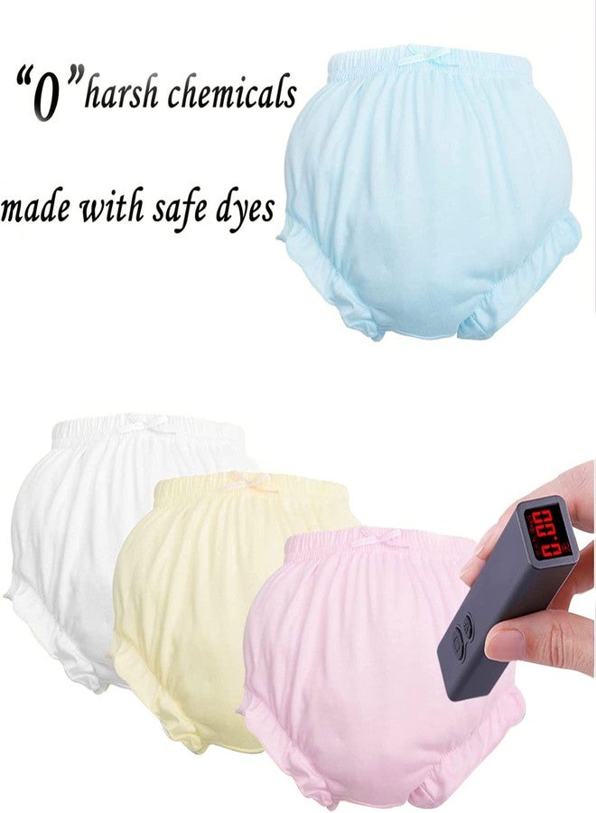 Baby Amabc 7Pack Diaper Cover - Baby Bloomers,Cotton Underwear,Panties for Toddler Girls - Image 4