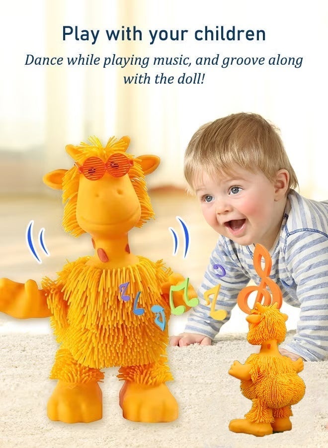 NIBEMINENT Swinging Giraffe, Electric Hip-twisting Dancing Toy, Children's Toys, Luminous Toys, Squeezing toys, Ideal Gift for Children Boys and Girls - Image 4