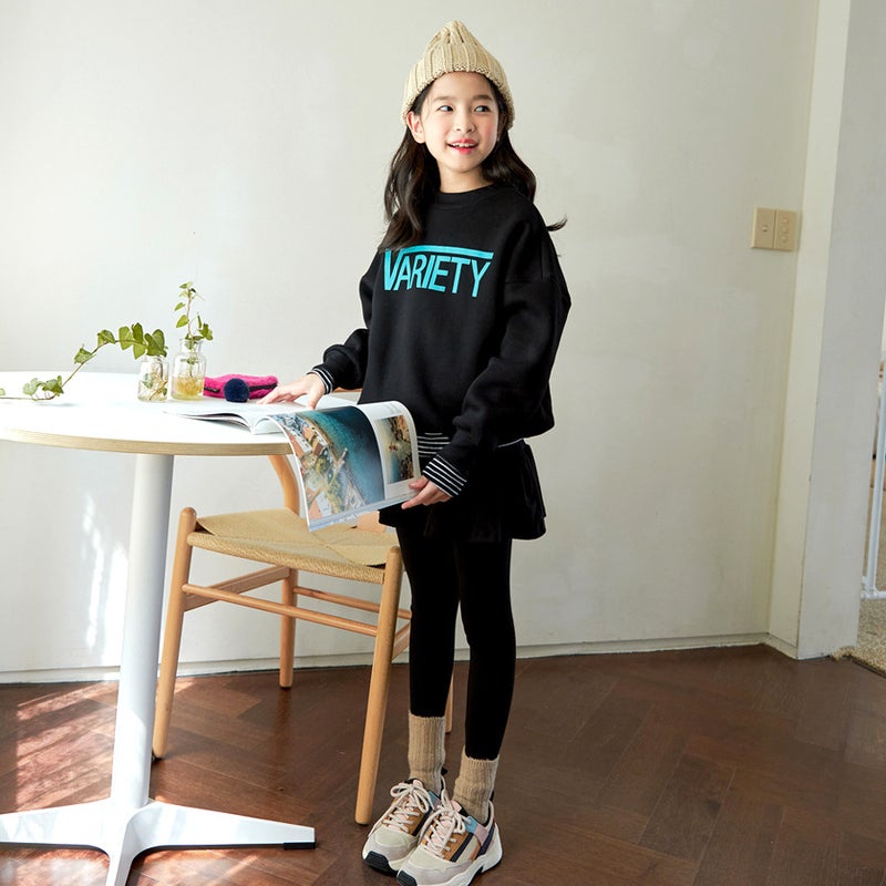 Girls Skirt Pants Fake Two Leggings Skirt Pleated Cotton Trousers In Big Children Korea Children'S Clothing - Image 4