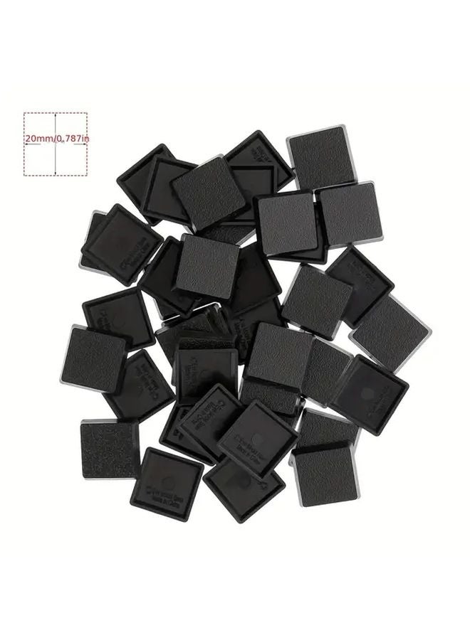 قواعد مربعة مقاس 50 ملم للنماذج المصغرة، إكسسوارات ألعاب بلاستيكية متينة لألعاب الطاولة - Image 4