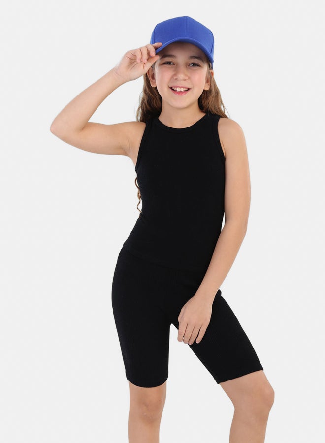 كارينا جرلي مضلع ركوب الدراجات السراويل - Image 1