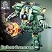 BDXEJV Transforming Robot Mech Building Block Sets Mech Toys for Kids Destroy Warrior City Soldier Mecha Model Action Mech Model Building Kit Cool Creative Robots Toys Gift for Teens Boys 542 PCS - Image 4