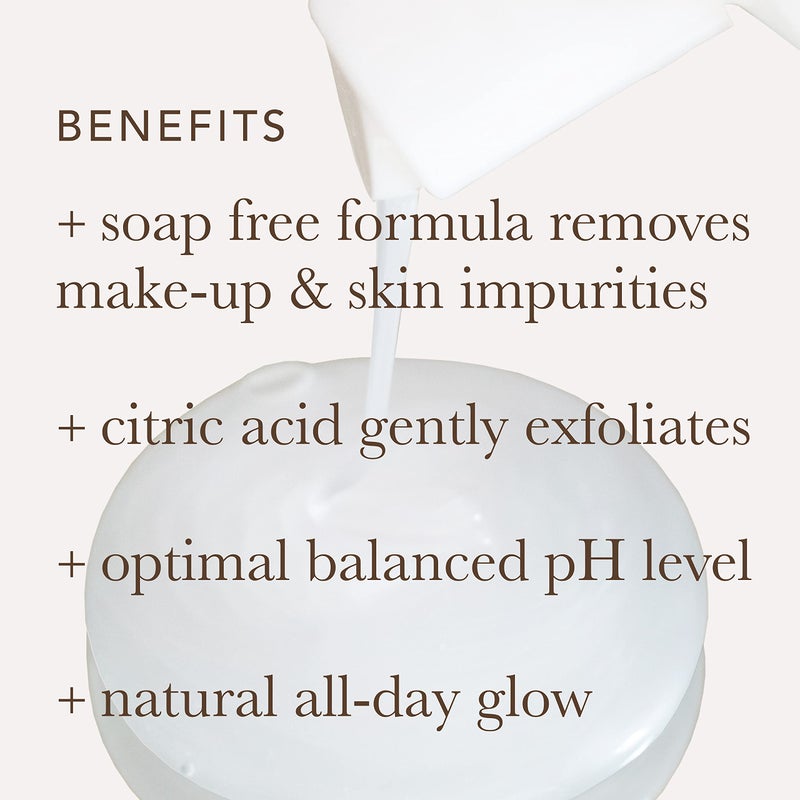 Alpha Skin Care Refreshing Face Wash, Gentle Soap-Free Formula, Citric AHA, Cleanses, Purifies, Tones & Restores pH, All Skin Types, Removes Make-Up & Oil, Anti-Aging Ingredients, 6 Oz - Image 5