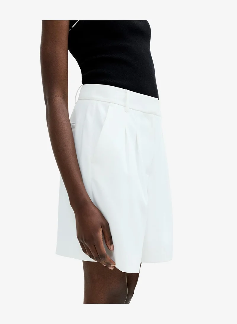French Connection  Women's Sum Wht Harry Suiting Bermuda Shorts for Women | Best Price UAE