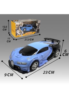 Remote Control Transformer Deformation Car Bugatti 1:18 - Drift RC Car Robot with Lights, Sounds, Soft Grip Tires, 360 Degree Turning Toys for Boys Age 4-7-8 - Birthday & Hobby Gift for Toddlers - pzsku/Z6F4AD1D2D6C751829448Z/45/_/1709375042/a8350a19-3a14-4f5d-a642-300f44329de3