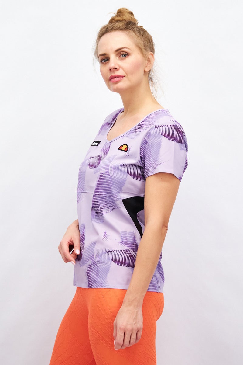 Ellesse Women Sportswear Fit Short Sleeves Outdoor T-Shirt, Multicolor - Image 2