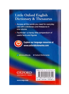 Oxford Little Oxford Dictionary and Thesaurus 2nd Edition  - Image 2