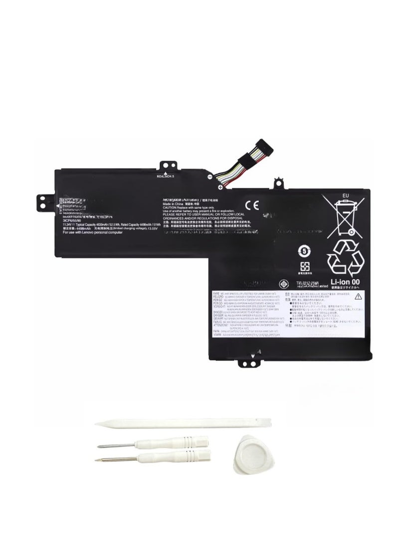 Terabyte L18L3PF4 Laptop Battery Replacement for Lenovo IdeaPad S540-15IML S540-15IWL Series L18L3PF7 L18C3PF8 L18M3PF8 5B10T09089 5B10T09091 - Image 1