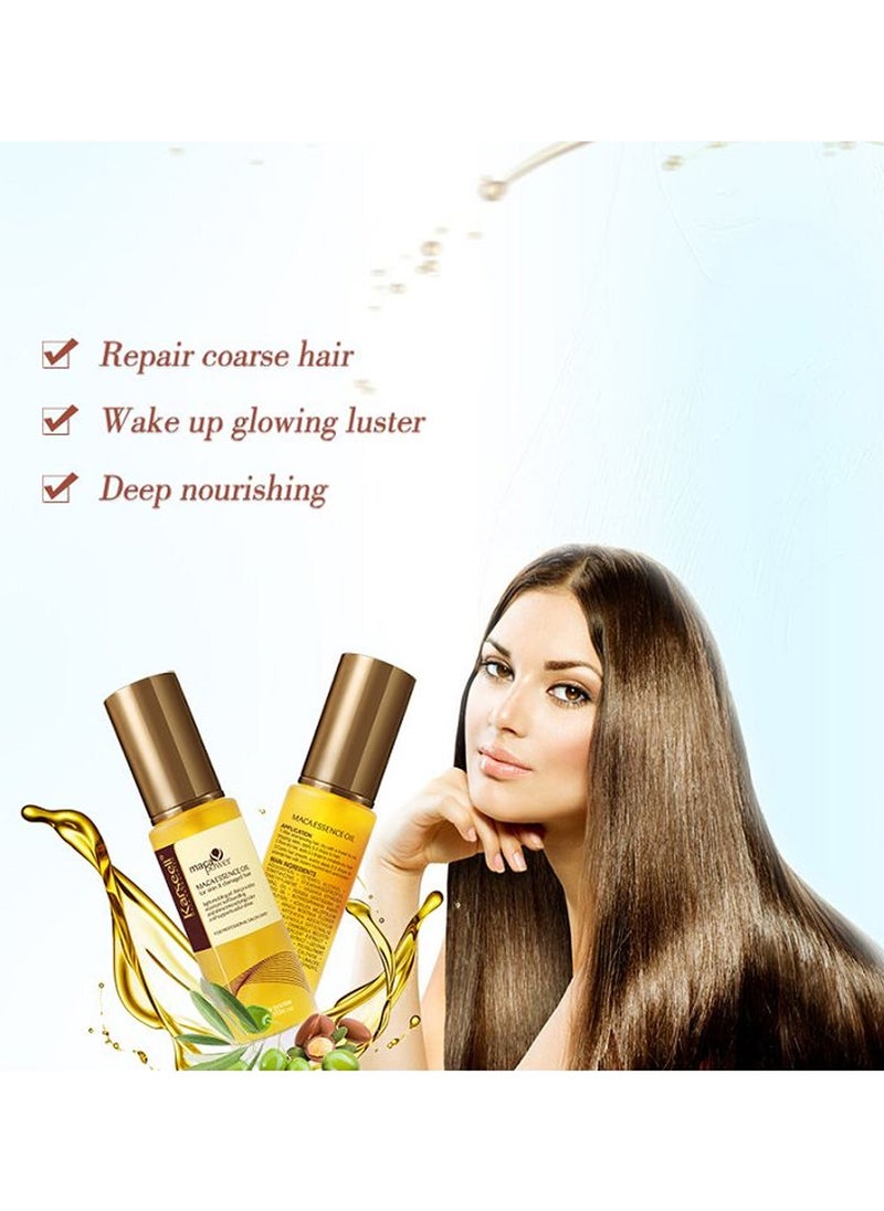 Karseell Karseell Moroccan Argan Oil for Hair Healing Cold Pressed Weightless Serum 50ML  - Image 4