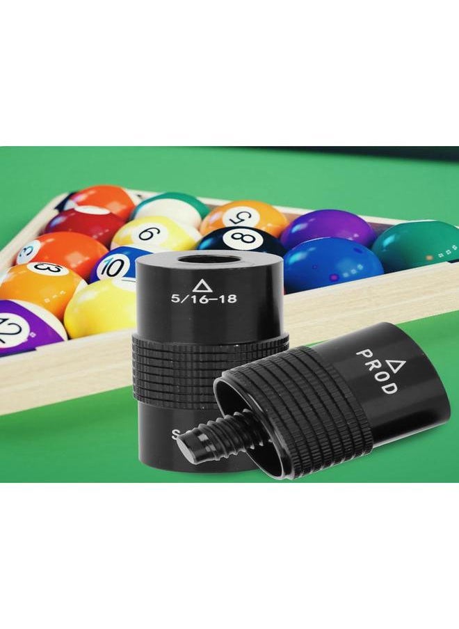 Thoraya Heavy Duty Aluminum 4-in-1 Pool Cue Tip Tool Repair Kit 5/16-18 Golf Billiards Accessory  - Image 4