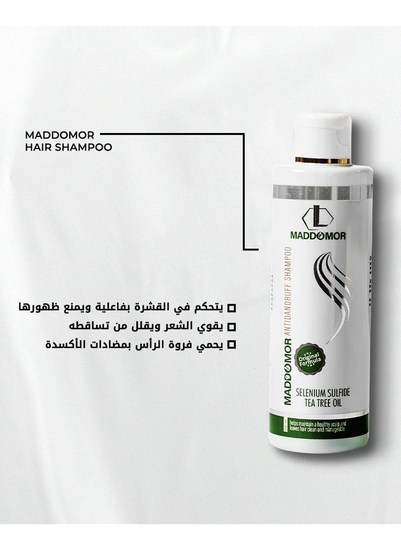 مادومور - مادومور شامبو ضد القشرة وتساقط الشعر – حماية، تقوية، وتحفيز - Image 1
