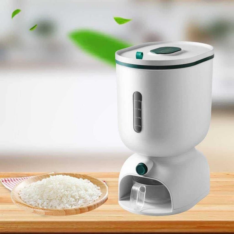 Delavala Delavala Cereal Dispenser Countertop Cereal DispenserFood Dispenser With Scaled Storage Grain Dispenser Oneclick Output Hermetically Sealed Household Preserve Food  - Image 2
