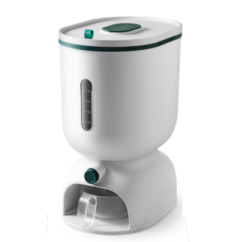 Delavala Delavala Cereal Dispenser Countertop Cereal DispenserFood Dispenser With Scaled Storage Grain Dispenser Oneclick Output Hermetically Sealed Household Preserve Food  - Image 3