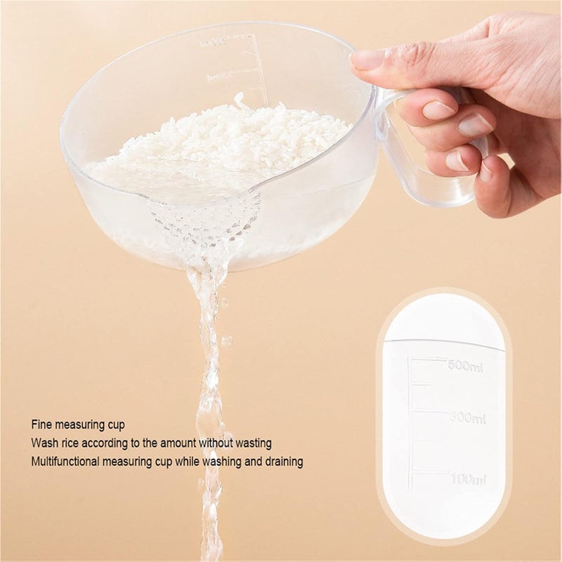 Delavala Delavala Cereal Dispenser Countertop Cereal DispenserFood Dispenser With Scaled Storage Grain Dispenser Oneclick Output Hermetically Sealed Household Preserve Food  - Image 5