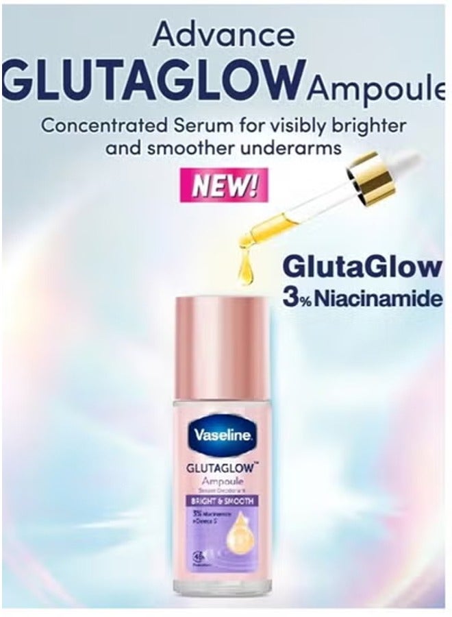 Vaseline Glutaglow Bright & Smooth Ampoule Serum Deodorant 45 ml - Image 3