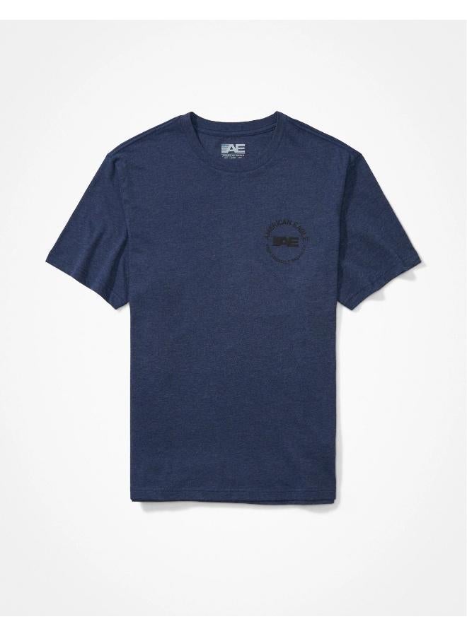 American Eagle Graphic Crew Neck T-Shirt  - Image 3
