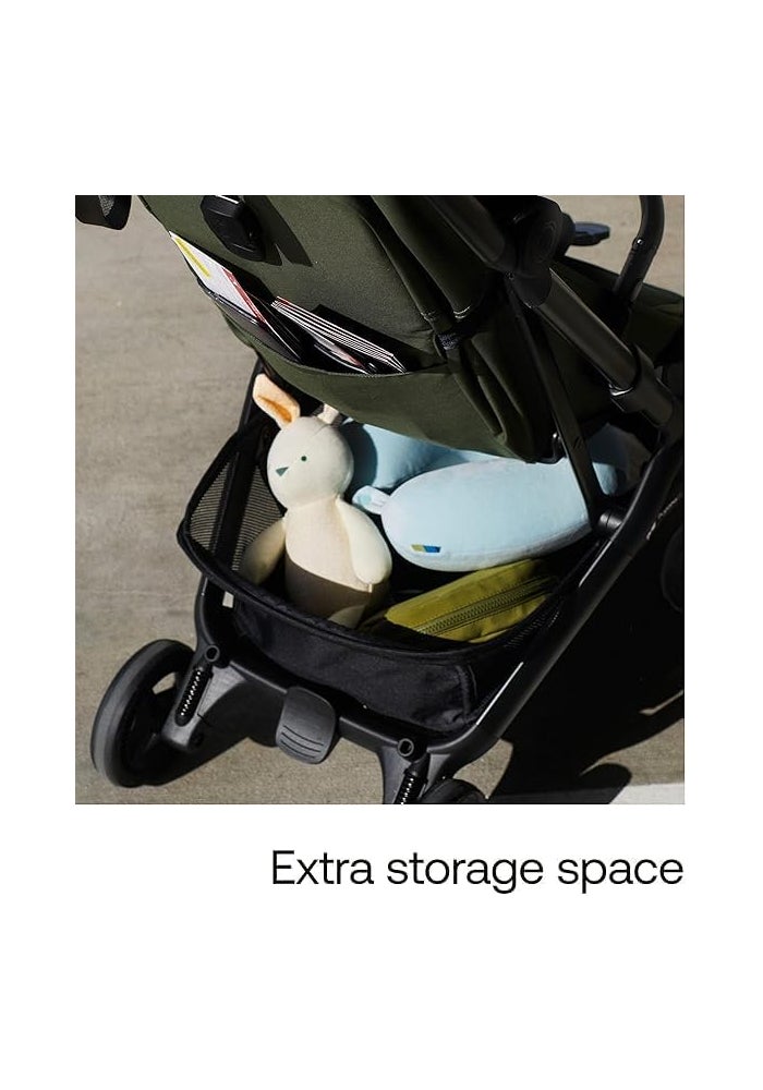 Bugaboo عربة السفر بوجابو باترفلاي 2 - تصميم فائق الصغر وخفيف الوزن وصديق للطائرات باللون الأسود - Image 5