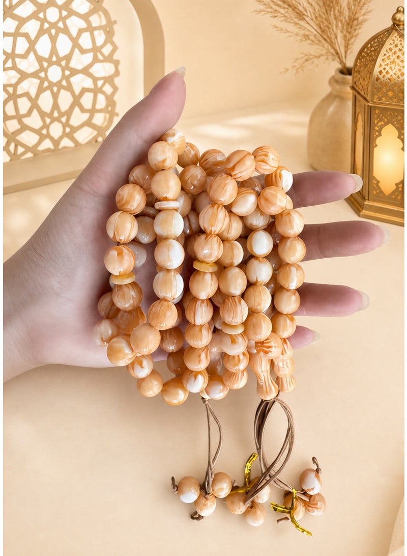 3 Pack/33 Resin Beads/Tasbih/12mm - Image 1