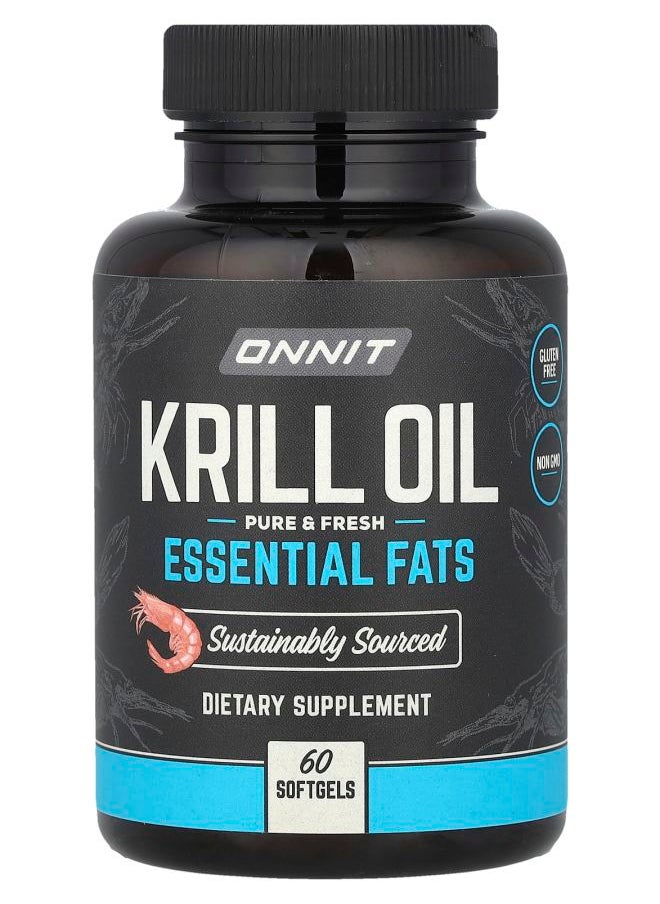 Onnit - Krill Oil Essential Fats 60 Softgels - Image 1
