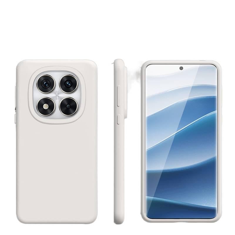 Protective Case, Cover for Redmi Note 14 Pro, Khaki Silicone - Image 2