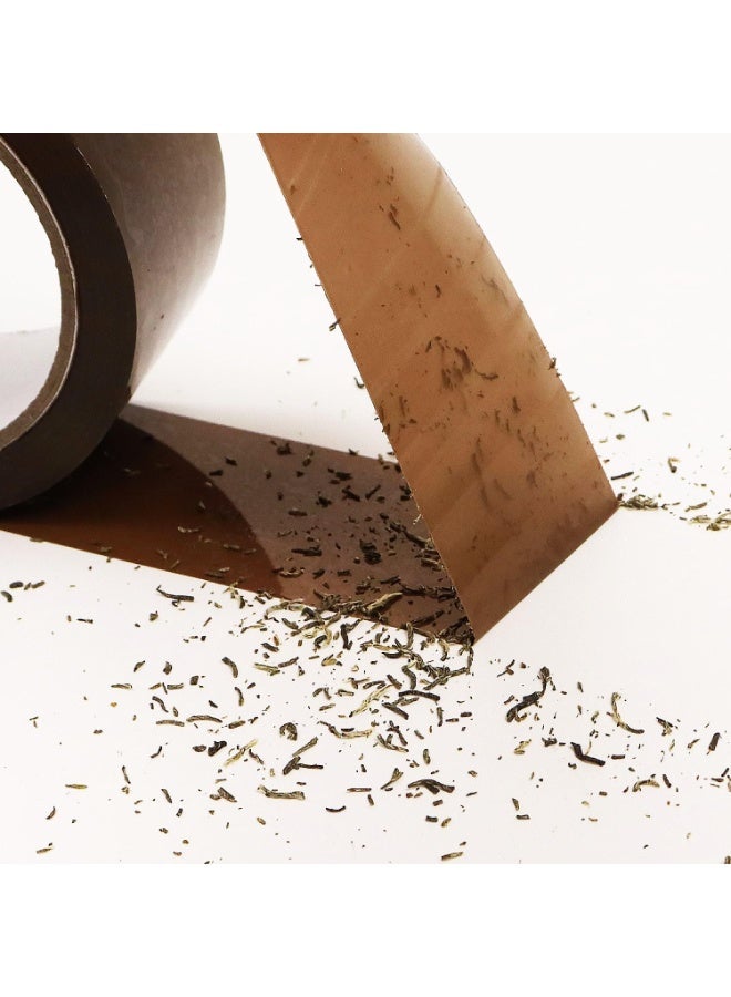NIIMBOT 2 Sets Brown Packing Tape with Dispenser, 1.88 Inch x 55 Yards Heavy Duty Packing Tape, BOPP Material Transparent Tape for Moving Boxes, Strong Adhesive Packaging Tape for Home Office Warehouse - Image 5