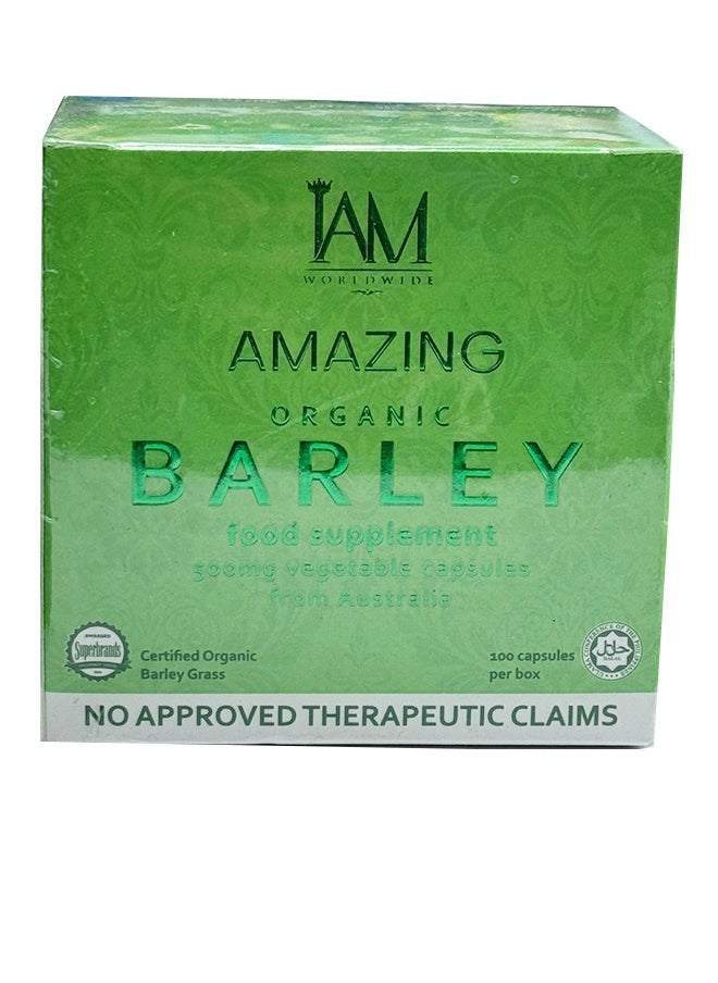 Amazing Organic Barley 100 Capsule - pzsku/Z6F4C1E04CB4FDC1CBA12Z/45/_/1714633678/0c3b8ee0-984a-4f0e-81b8-1744601aaf0b