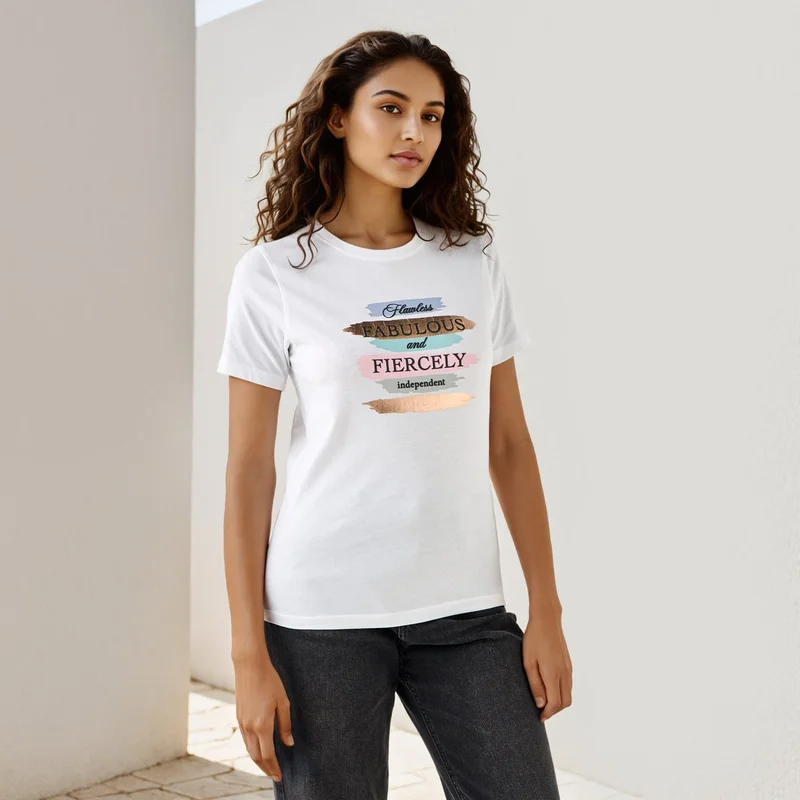 Splash FAV Slogan Print T-shirt