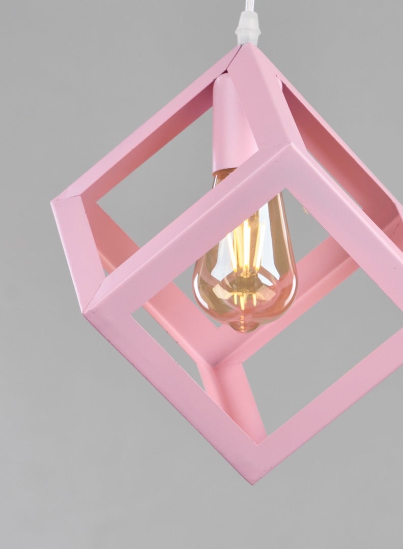 NAGAFA SHOP pink cube pendant MP1019 from nagafa shop - Image 2