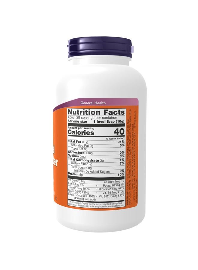 now Supplements, Nutritional Yeast Powder Fortified with Additional B-Vitamins, 10-Ounce - Image 2