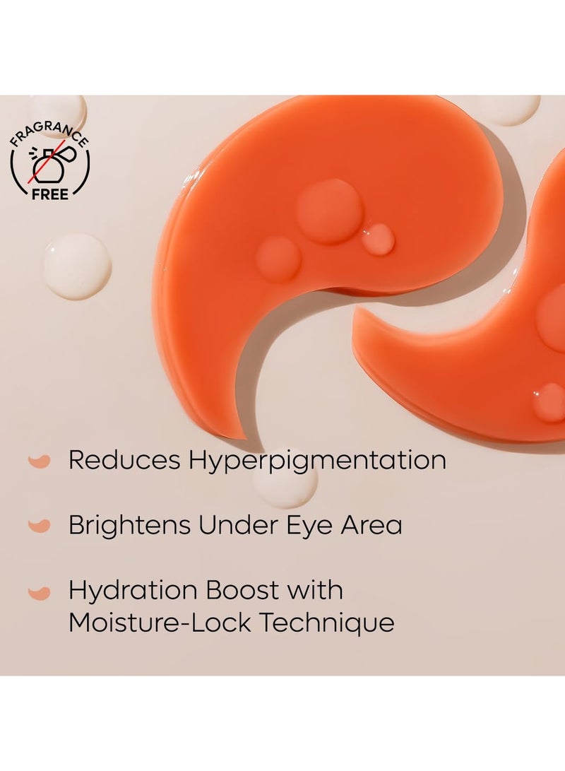 إم كافيين لاصقة مصل التبريد تحت العينين المبردة لتفتيح البشرة وتقليل التصبغات مع 4% نياسيناميد وشاي كومبوتشا ماسك لاصق تحت العينين يرطب ويبرد ويزيل النفخات على الفور 15 زوج - Image 3