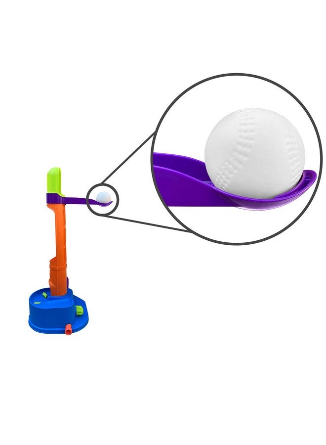 Botabee Toddler & Little Kids Replacement Baseballs for Little Tikes Triple Splash T-Ball and Splash Hit Tennis | Perfect Plastic Baseballs for Tee-Ball Practice | Pack of 6 Soft Tee-Balls - Image 4