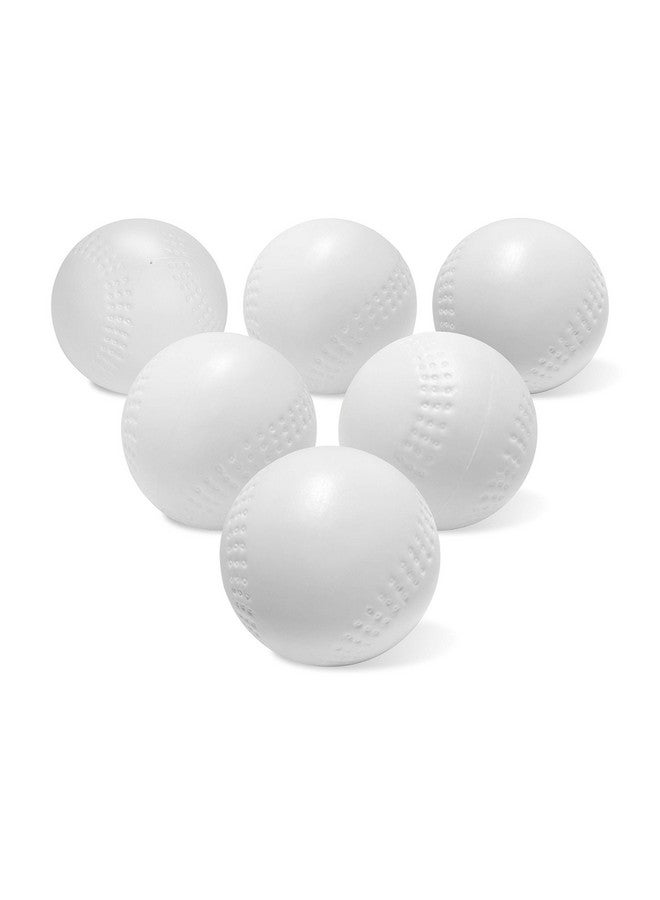 Botabee Toddler & Little Kids Replacement Baseballs for Little Tikes Triple Splash T-Ball and Splash Hit Tennis | Perfect Plastic Baseballs for Tee-Ball Practice | Pack of 6 Soft Tee-Balls - Image 1