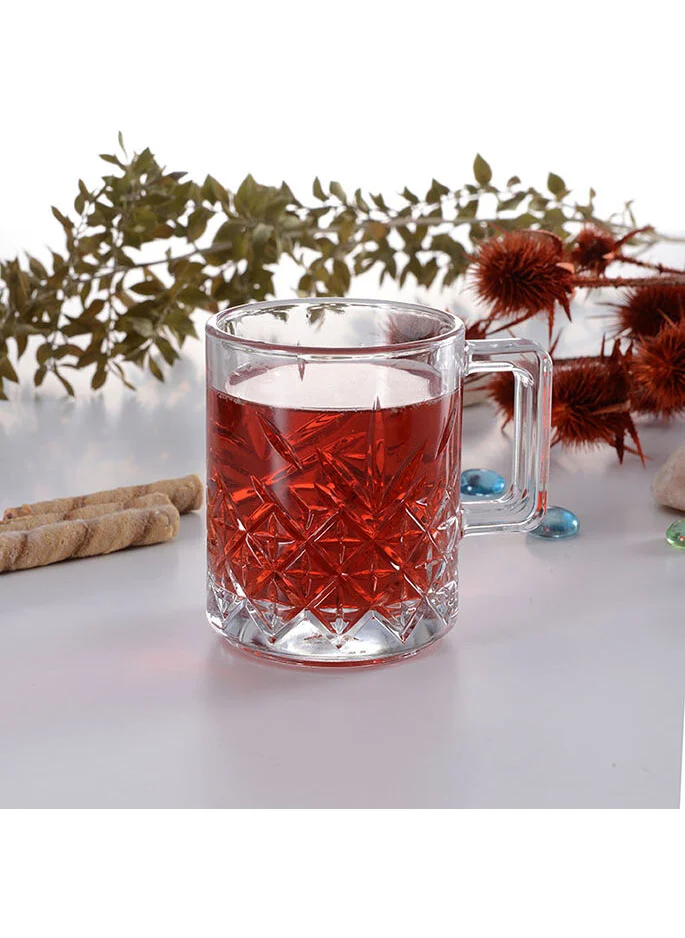 Paşabahçe Timeless Glass Mug 250 cc Set of 2