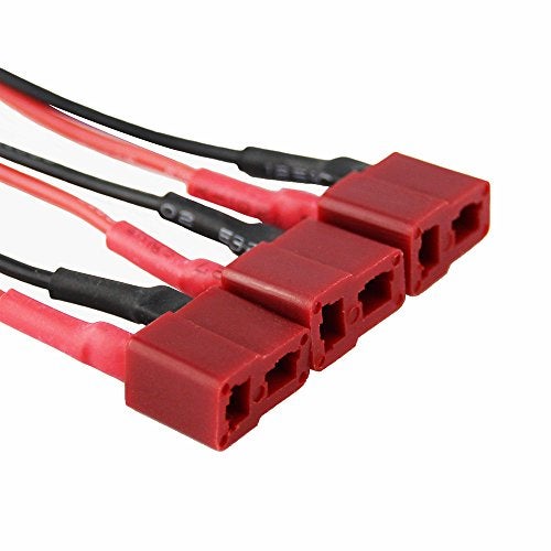 OliYin 3pcs T Plug to JST Plug Female to Female Battery Adapter with 22AWG 10CM Cable(Pack of 3) - Image 3