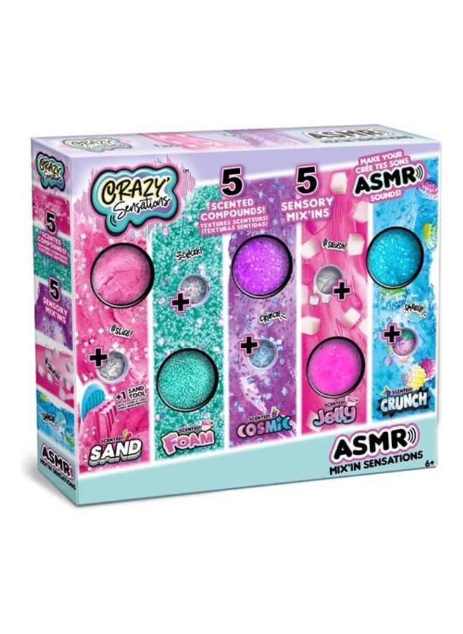 Canal Toys - Canal Toys Crazy Sensations ASMR Mix'in Sensations Compound Kit (Multicolor, Pack of 5) - Image 1
