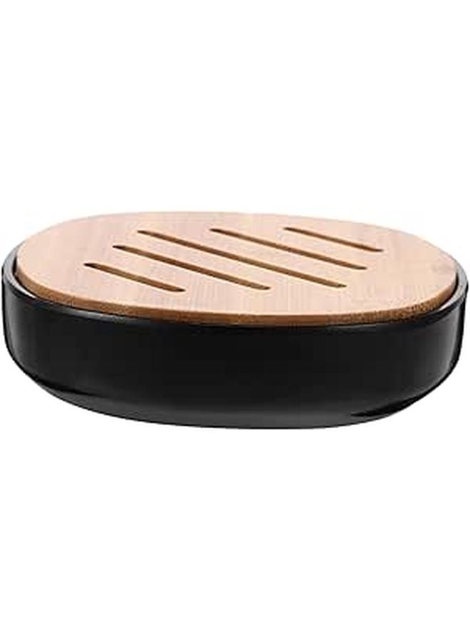 Eco Friendly Soap Dish Holder with Draining Tray for Bathroom Kitchen Shower Organizer - Image 1
