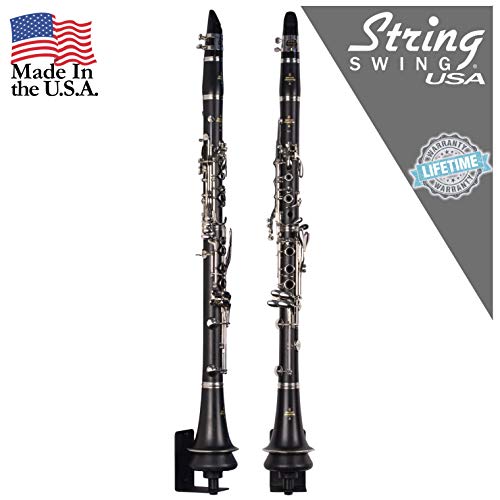 String Swing Clarinet Holder for Flat Wall Mount HH13-FW - Image 3