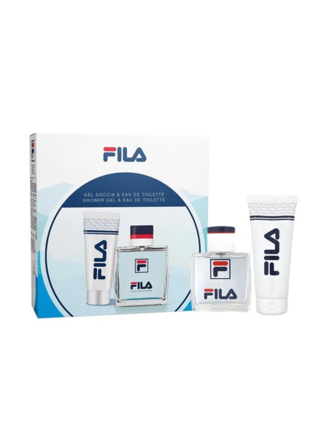 فيلا مجموعة إيطاليا للرجال: أو دو تواليت 100 مل + جل استحمام 200 مل