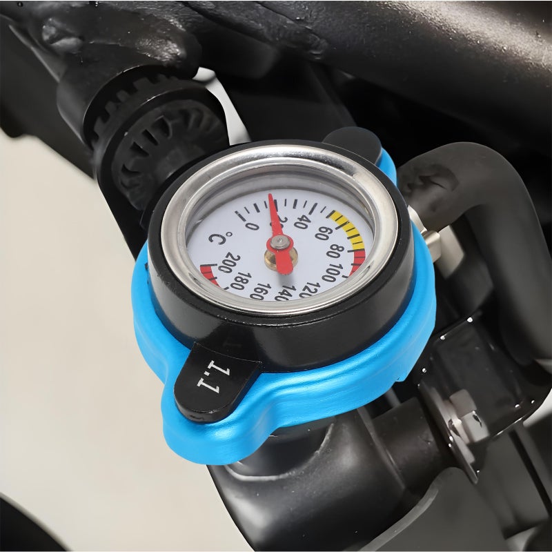 2pcs Automotive Water Temperature Gauge Water Coolant Temp Gauge for Car RV Truck - Image 2
