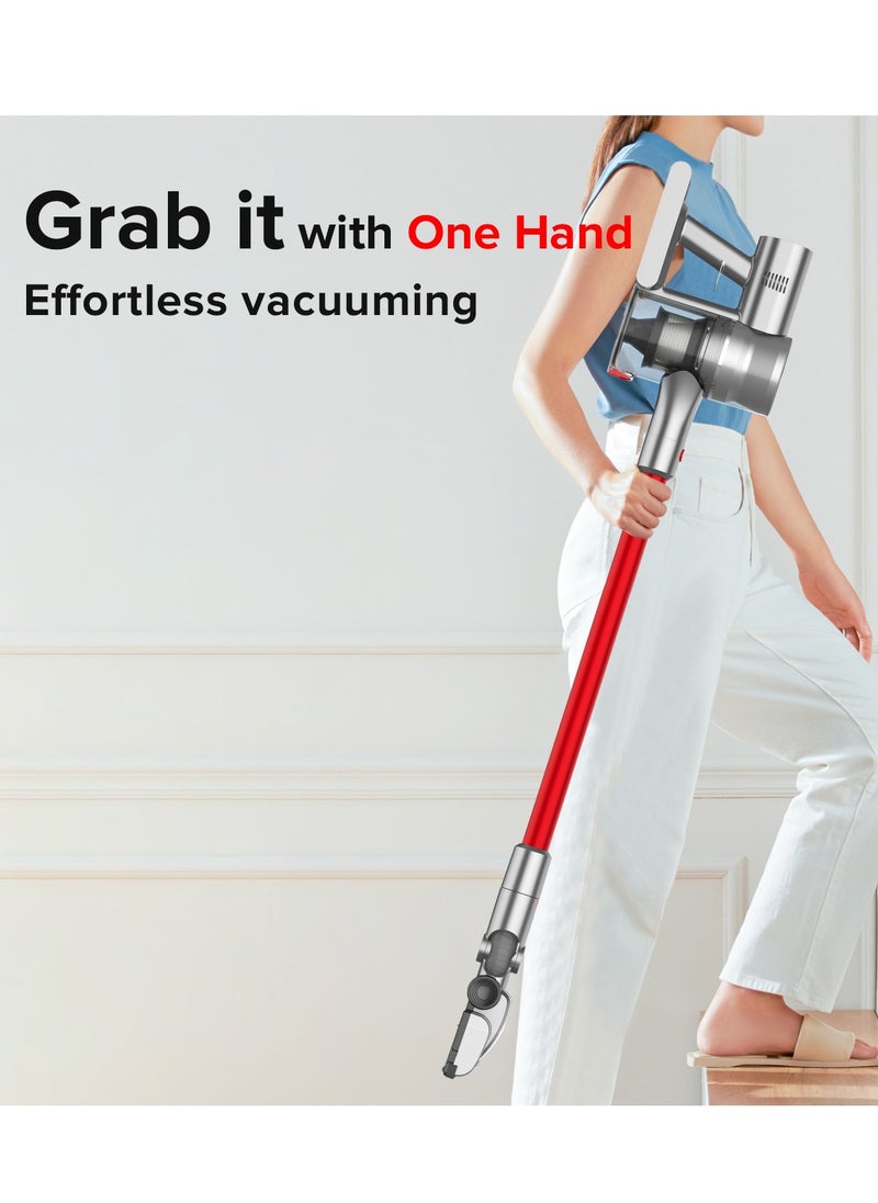 Airbot - Airbot Supersonics Aura,Stick Vacuum Handle weight 1.2KG, Dust cup capacity 0.8L, LED Display, Battery capacity 2200mAh Li-Ion,Suction power up to 19.5kPa,Operating time up to 45mins - Image 1