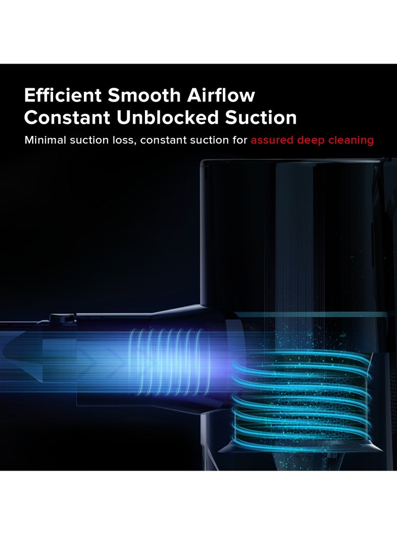 Airbot - Airbot Supersonics Aura,Stick Vacuum Handle weight 1.2KG, Dust cup capacity 0.8L, LED Display, Battery capacity 2200mAh Li-Ion,Suction power up to 19.5kPa,Operating time up to 45mins - Image 1