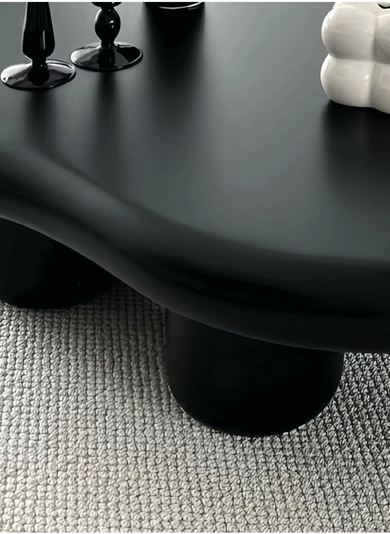 Generic Modern Design Side Table Living Room Home Furniture Nordic Style Irregular Shape Coffee Table in Cloud shape Simple Small Household Shaped Table Tea Table for Living Room Balcony Garden, Living Room Table Bed Room 120 cm  - Image 5