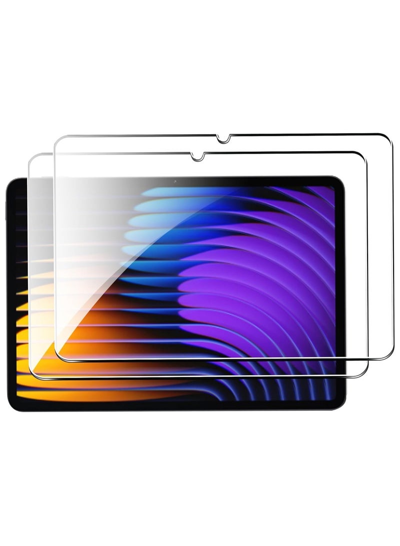 Muzz حماية شاشة Xiaomi Mi Pad 7/ Mi Pad 7 Pro صلابة 9H لـ Mi Pad 7/Pad 7 Pro 2024 HD واضحة سهلة التركيب مضادة للخدش خالية من الفقاعات زجاج مقسى 2-pack (Xiaomi Mi Pad 7/ Mi Pad 7 Pro 11.2") - Image 1