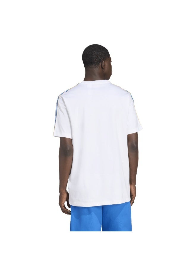 Adidas Adidas Real Icon Tee White T-Shirt (Short Sleeve) T-Shirts For Men - Image 3