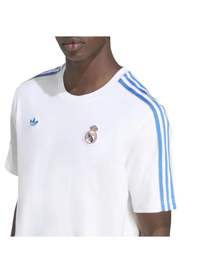 Adidas Real Icon Tee White T-Shirt (Short Sleeve) T-Shirts For Men
