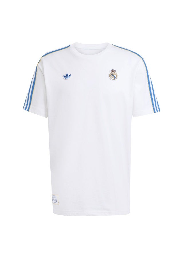 Adidas Adidas Real Icon Tee White T-Shirt (Short Sleeve) T-Shirts For Men - Image 1